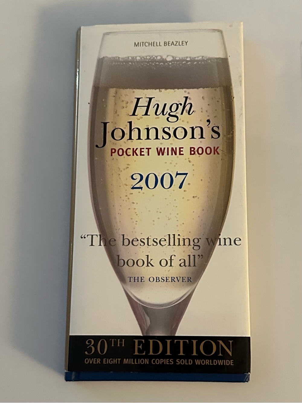 Hugh Johnson’s Pocket Wine Book 2007 30th edition USED